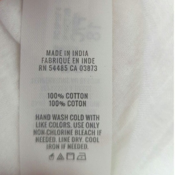 Aerie Women's Beach Coverup Top V‎ Neck Tassel Front White XS NWT - Picture 6 of 8